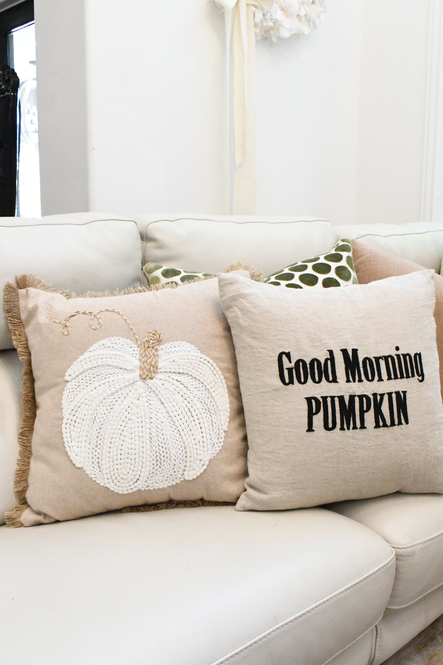 Good Morning Pumpkin Pillow