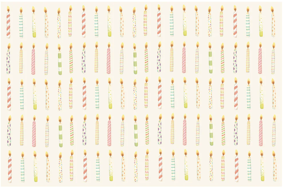 Birthday Candle Placemats