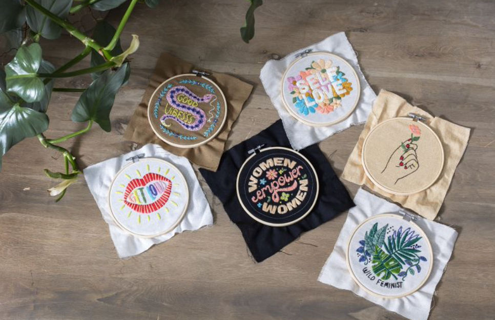 Women Empower DIY Embroidery Kit