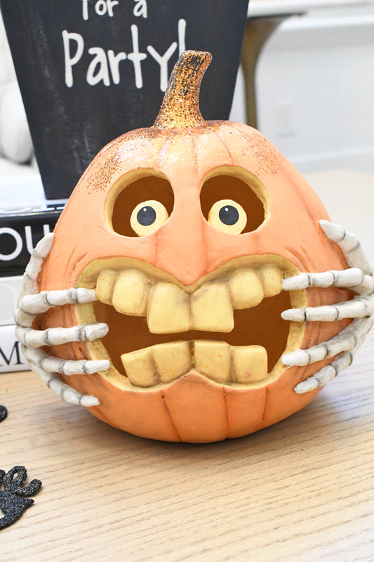 Funny Face Jack o'lantern
