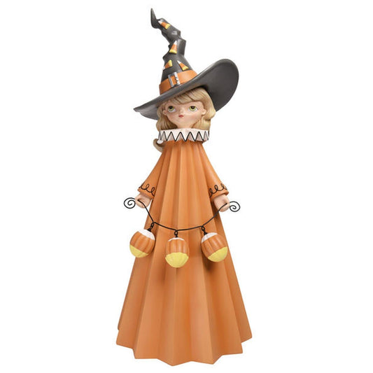 24" Witch Girl w/ Candy Corn
