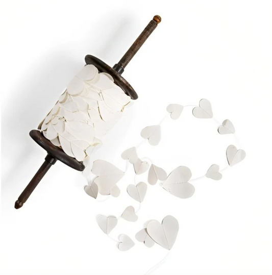 Paper Heart Garland