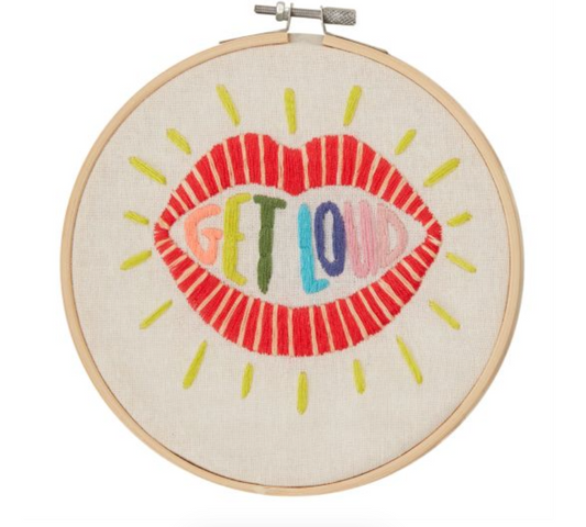 Get Loud DIY Embroidery Kit