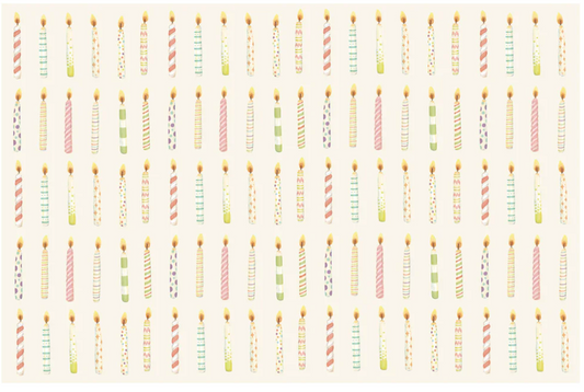 Birthday Candle Placemats